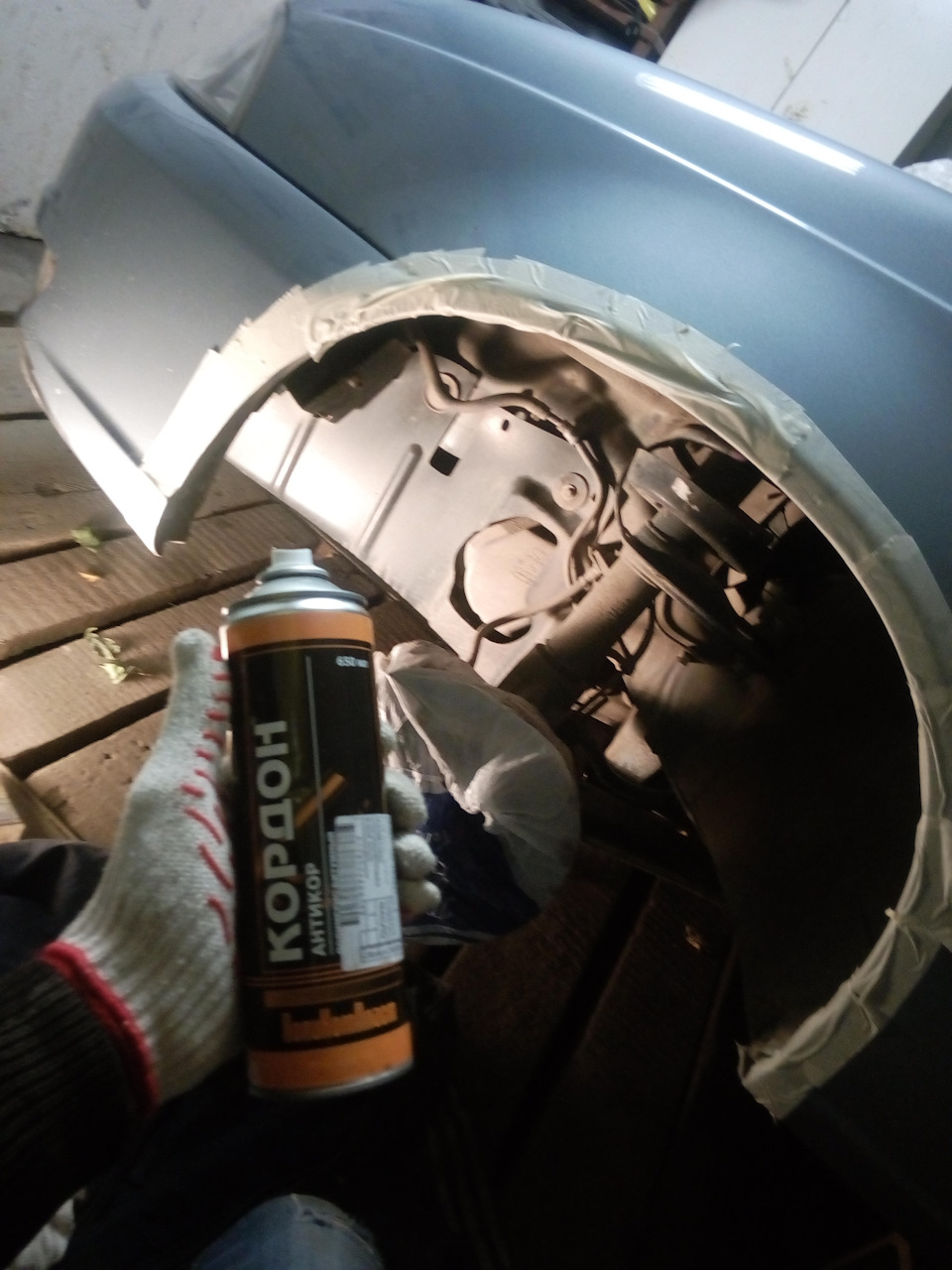 Антикоррозийная обработка — Daewoo Nexia (N150), 1,6 л, 2011 года ...