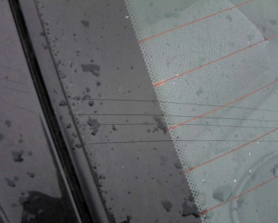 "Восстанолвение" нити обогрева заднего стекла, мелочи, фотки. — Nissan ...