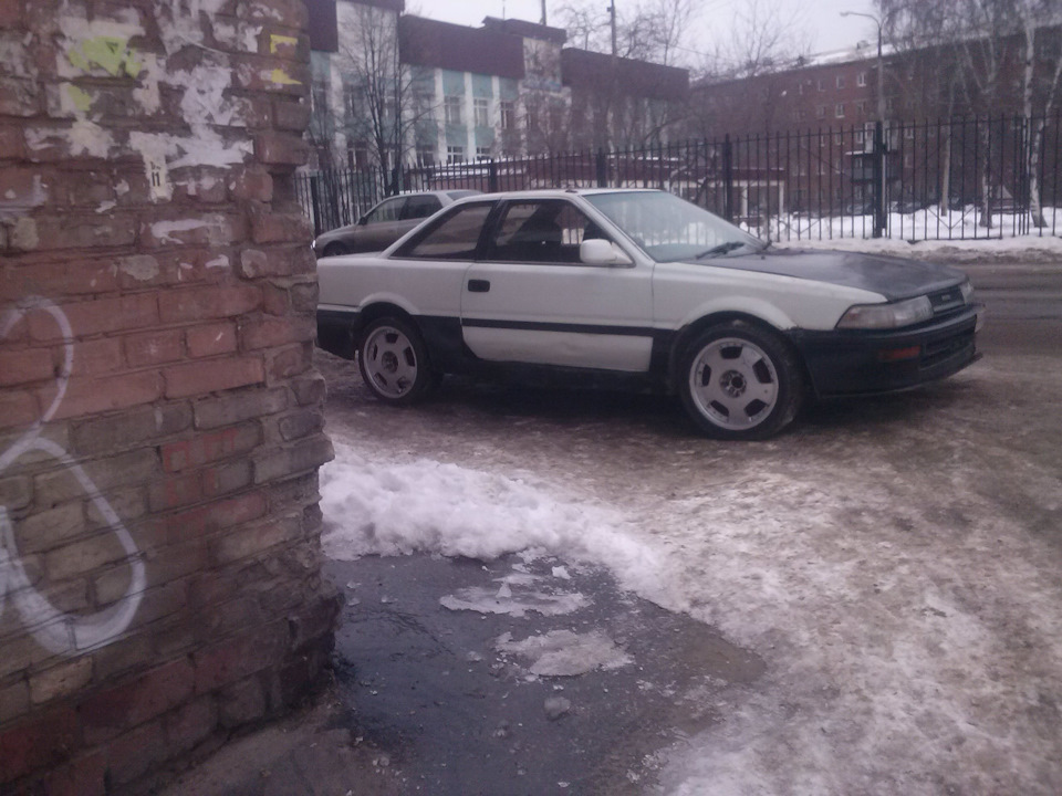 И снова 17 литье) — Toyota Corolla Levin (AE91/92), 1,5 л, 1989 года ...
