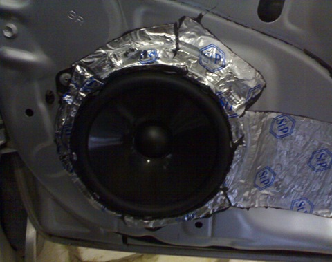 Soundproofing doors  - Toyota Corolla 16L 2007
