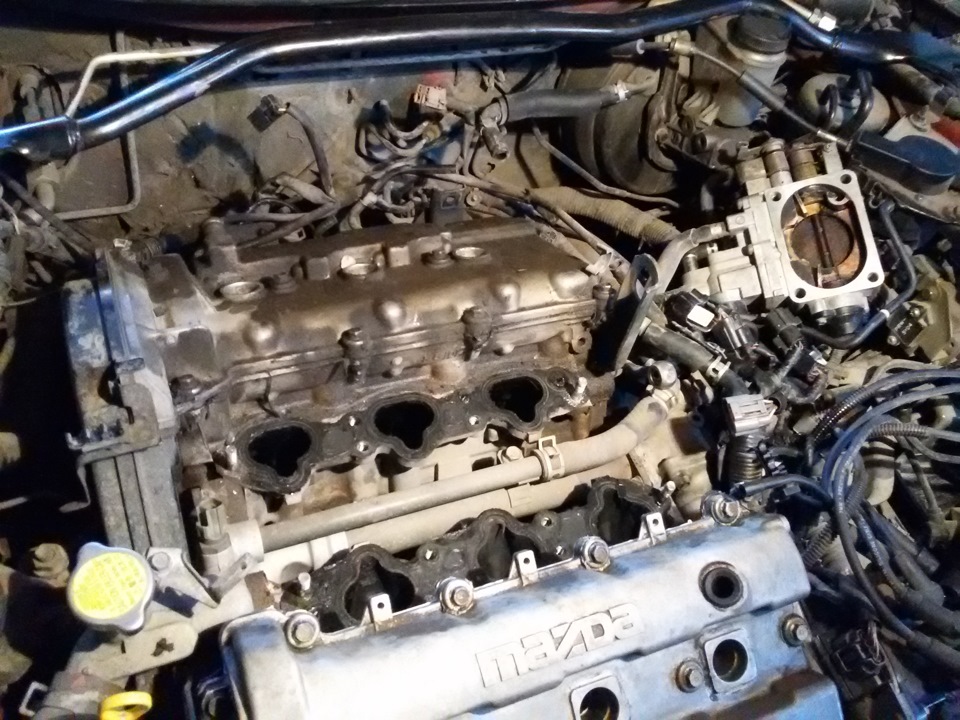 устраняем течь масла — Mazda Xedos 6, 2 л, 1996 года | своими руками ...