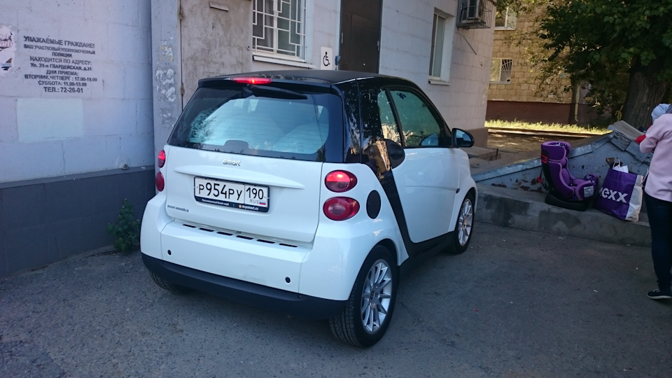 Смартик продан… — Smart fortwo (2G), 1 л, 2008 года | продажа машины ...