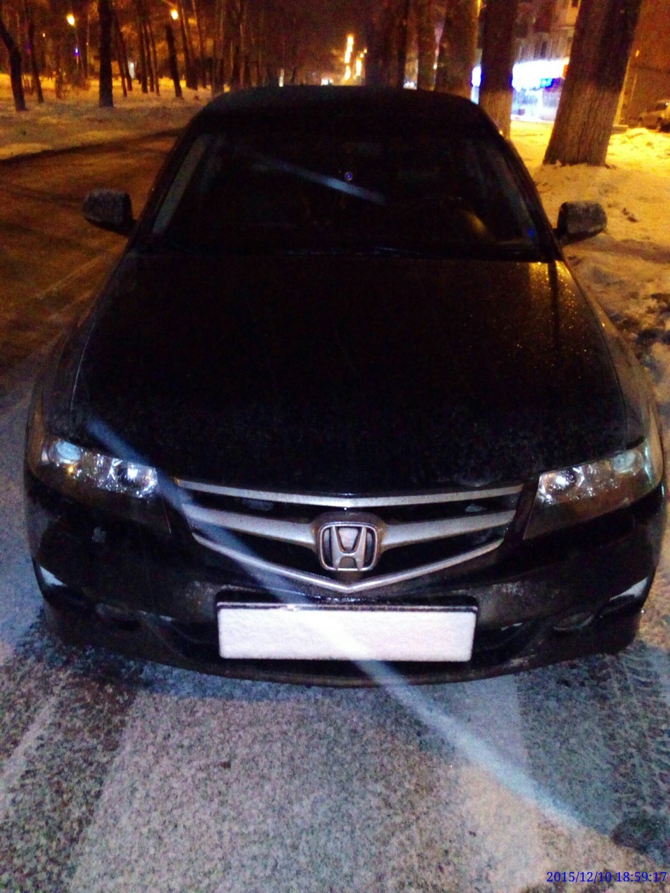 Запись от 10 декабря 21:28 — Honda Accord (7G), 2,4 л, 2007 года ...