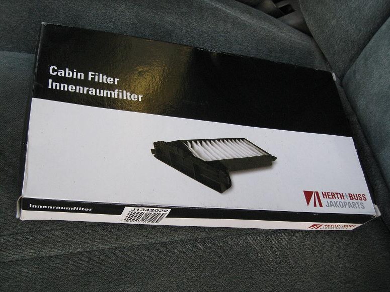 Cabin filter for the 10th Camry and mini MOT  - Toyota Camry 30L 1994