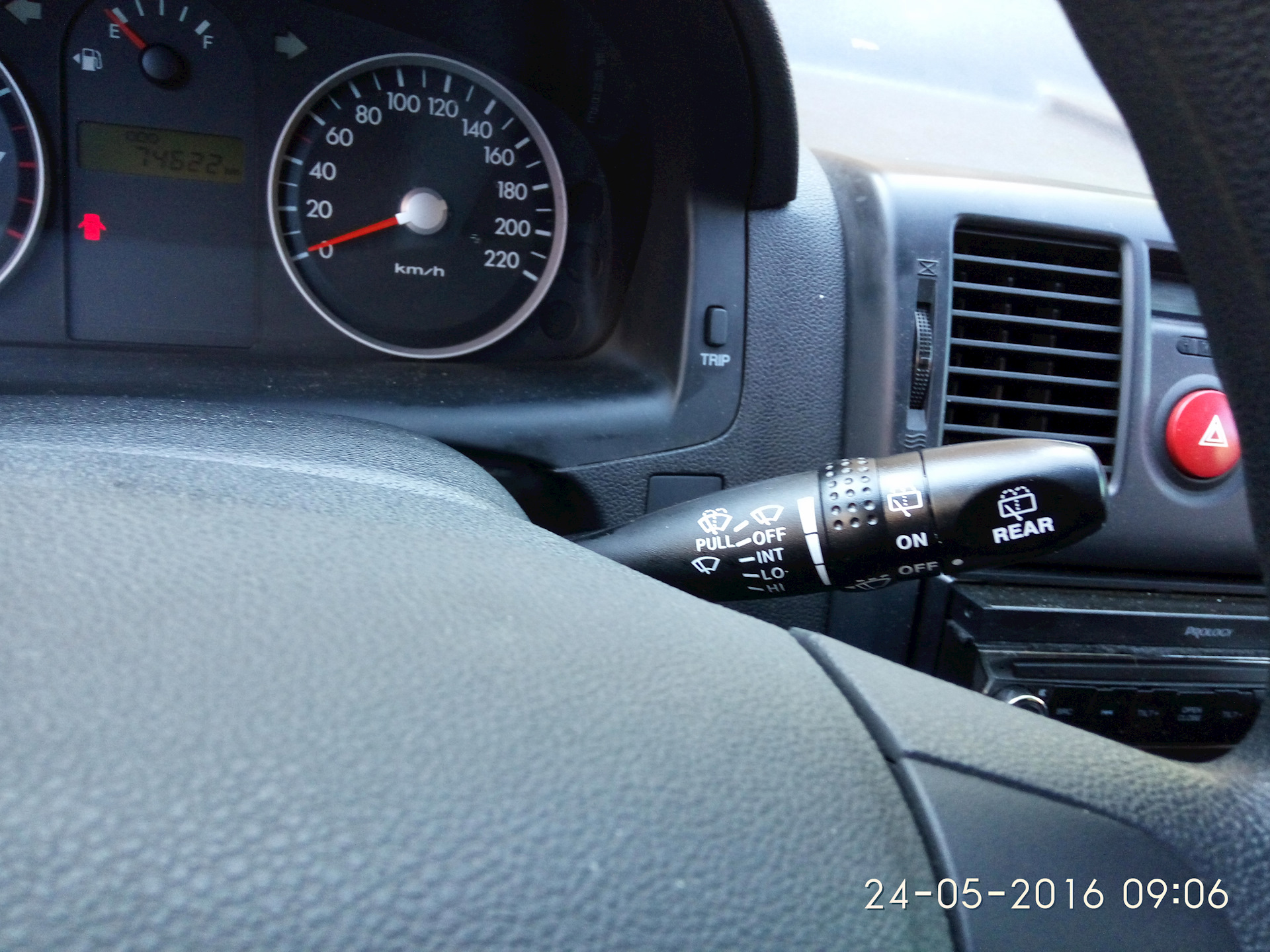 Замена подрулевого переключателя дворников — Hyundai Getz, 1,4 л, 2008 ...