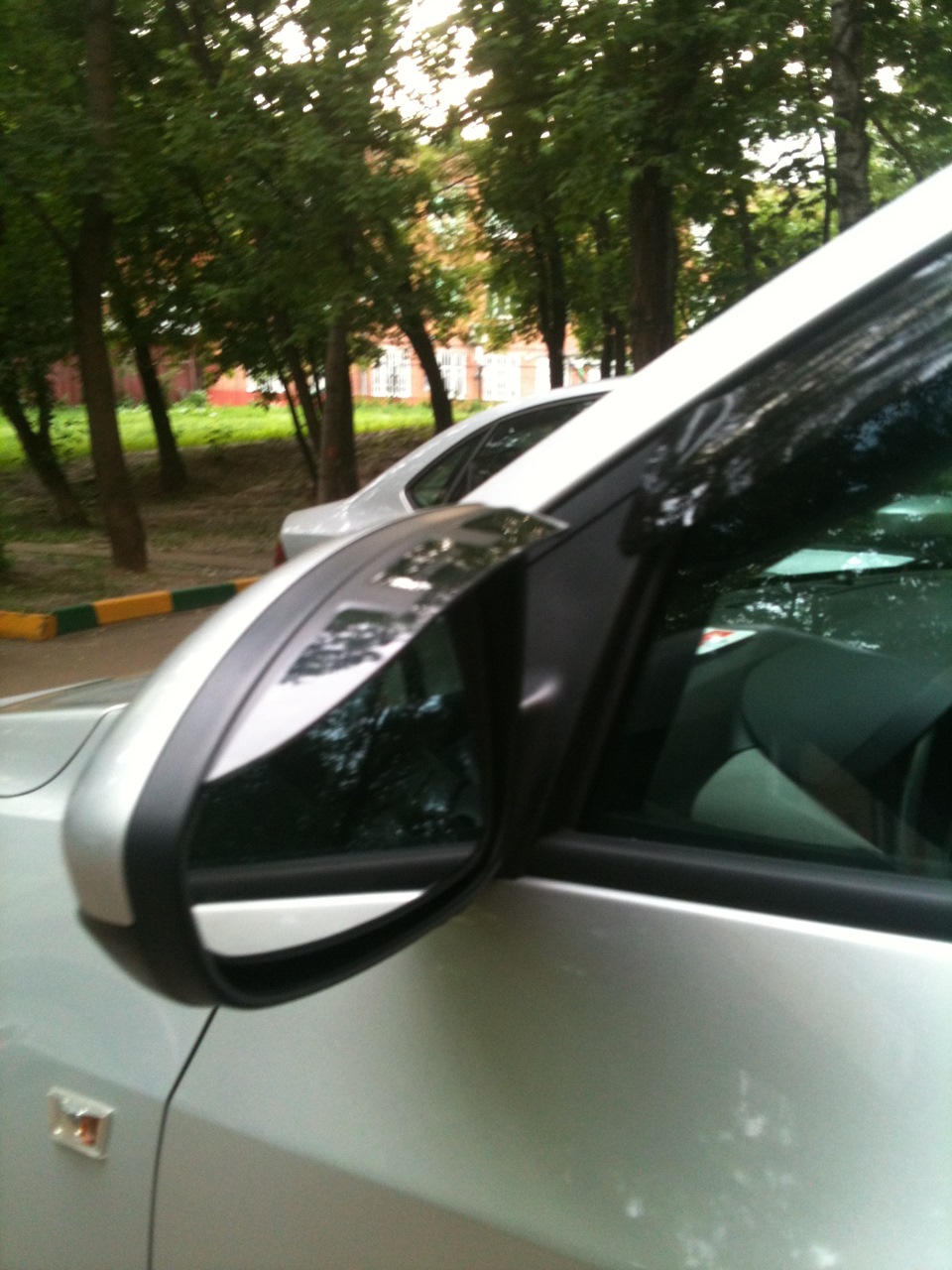 Козырек на зеркало — Chevrolet Cruze (1G), 1,8 л, 2011 года ...