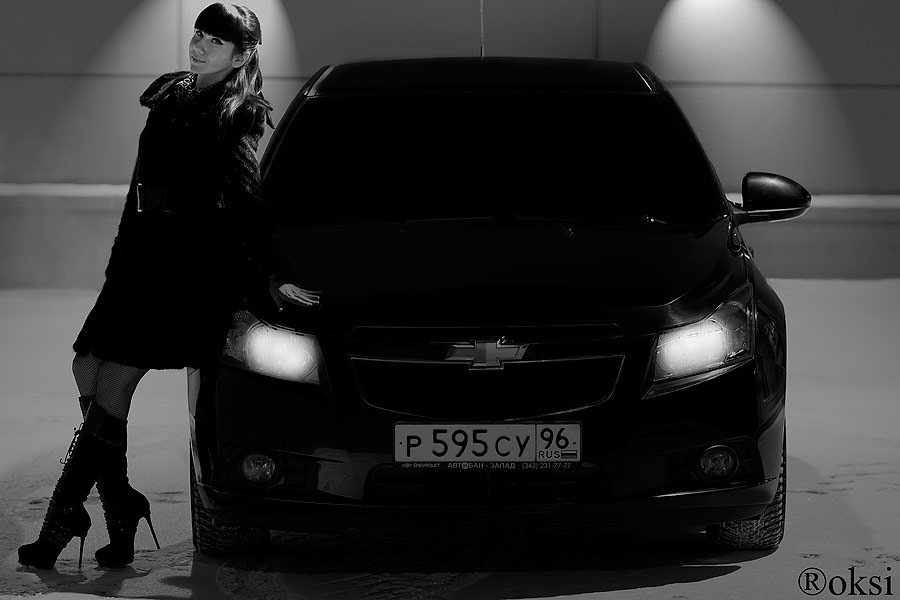 Chevrolet Cruze с девочками