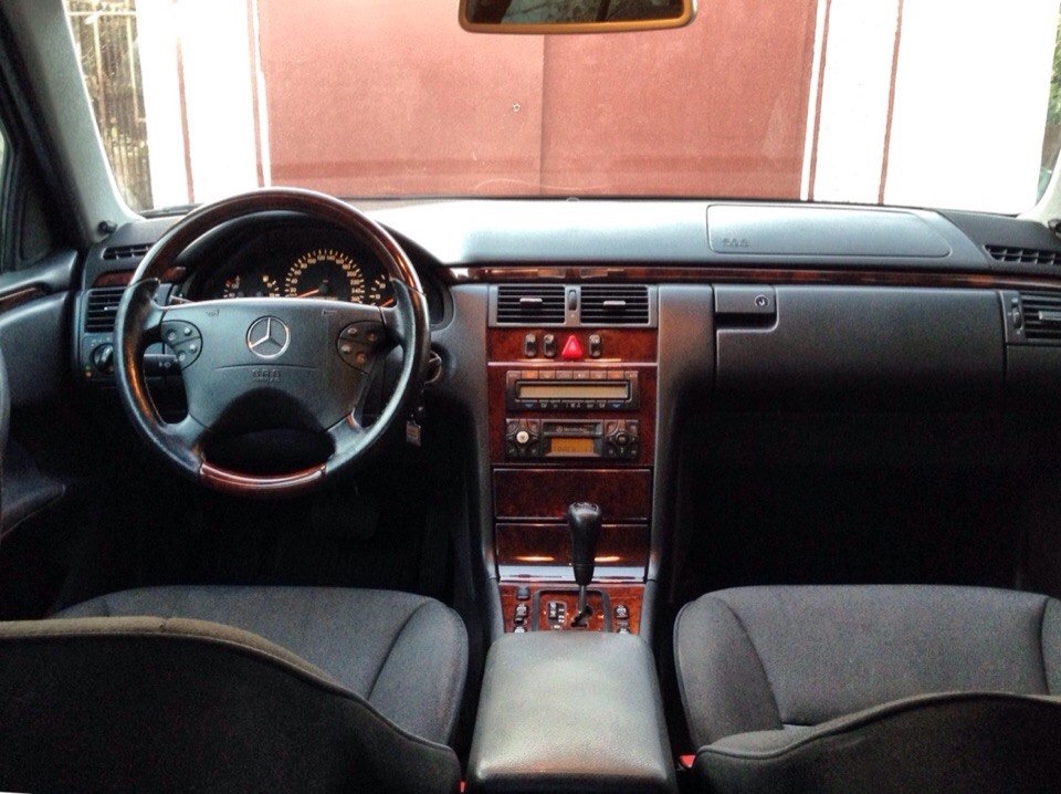 Климат-контроль W210 — Mercedes-Benz E-class (W210), 3,2 л, 2000 года ...