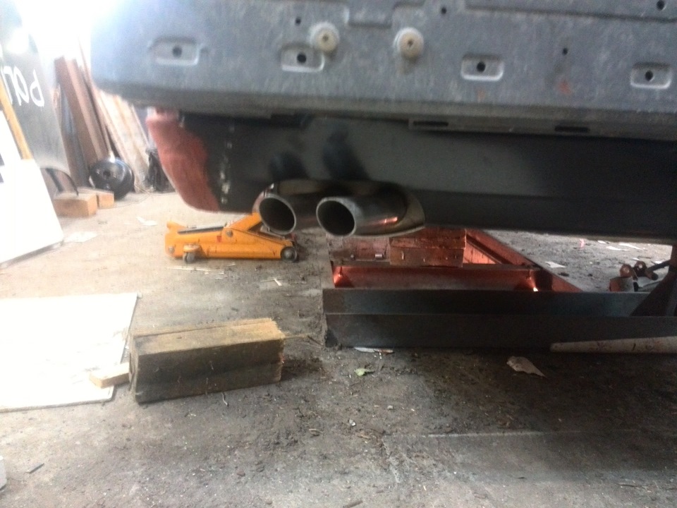 Выхлопная система — BMW 3 series (E30), 2,5 л, 1984 года | своими ...