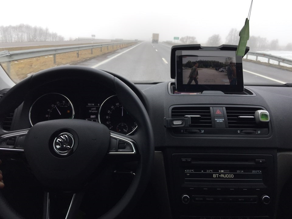 Skoda Yeti outdoor fit iPad mini — DRIVE2