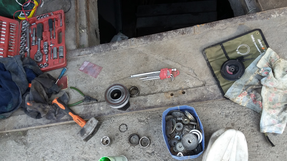 устраняем шум компрессора кондиционера — BMW 5 series (E39), 3 л, 1997 ...