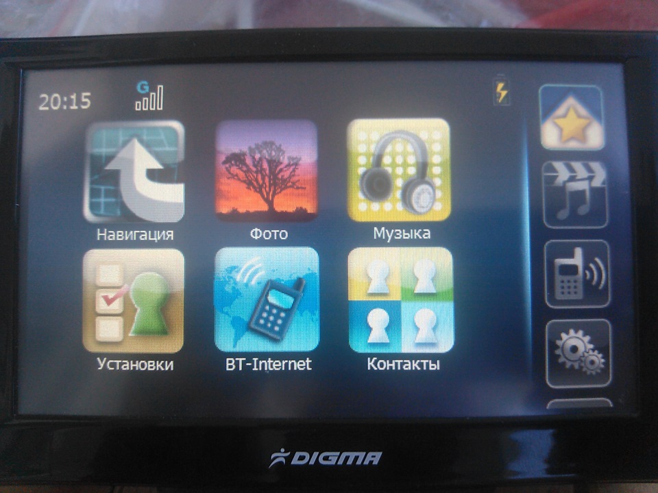 Навигатор, камера заднего вида — Lada 21120, 1,5 л, 2003 года ...