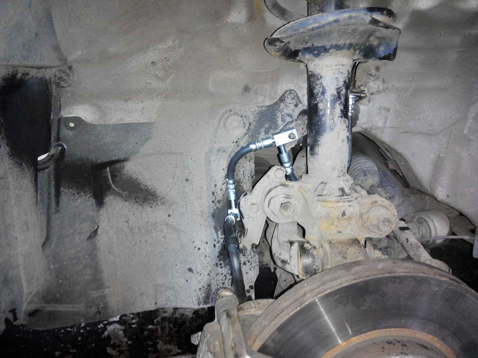 Замена тормозного шланга — DRIVE2