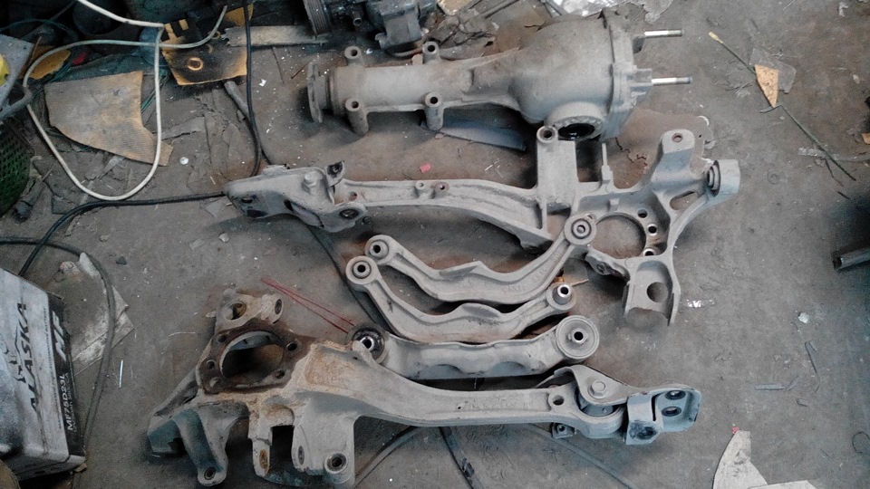 Неподрессоренная масса ч.1 — Subaru Legacy B4 (BL), 2 л, 2003 года ...