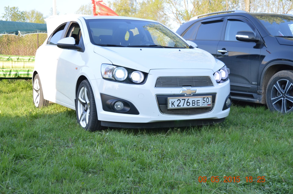 Установка линз (конец) — Chevrolet Aveo Sedan (2G), 1,6 л, 2013 года ...