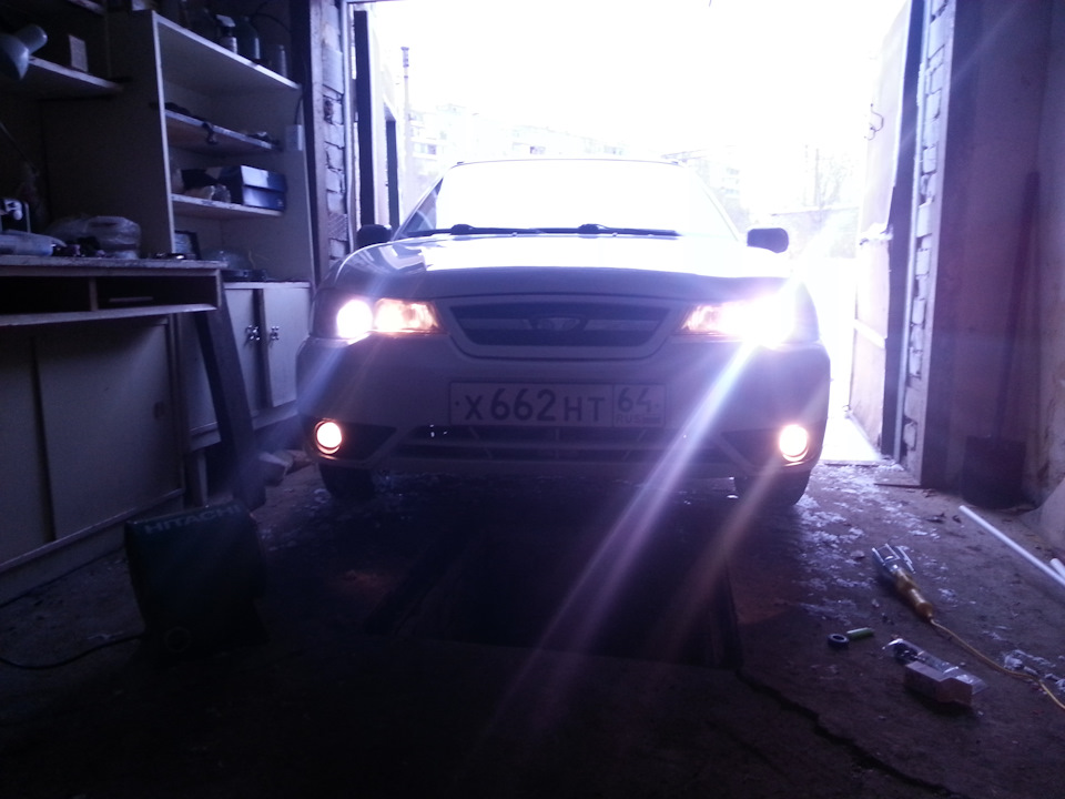 Да будет свет (нет) №2 — Daewoo Nexia (N150), 1,6 л, 2011 года ...
