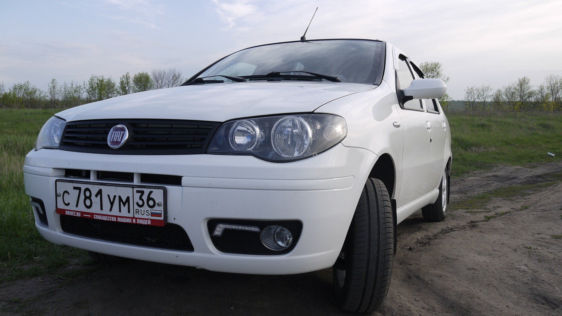 FIAT Albea 1.4 бензиновый 2012 | White Style на DRIVE2