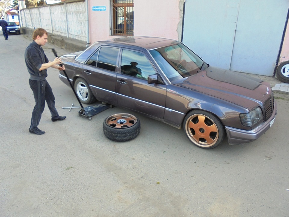 Wheels on w124 for Eugene