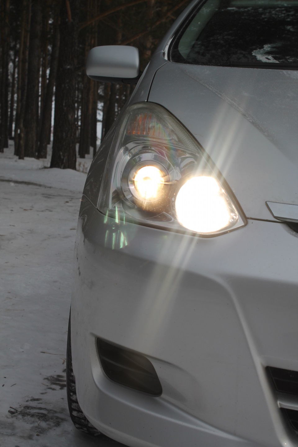 Авто лампаи дальний свет — Toyota Wish (AE10), 1,8 л, 2007 года ...