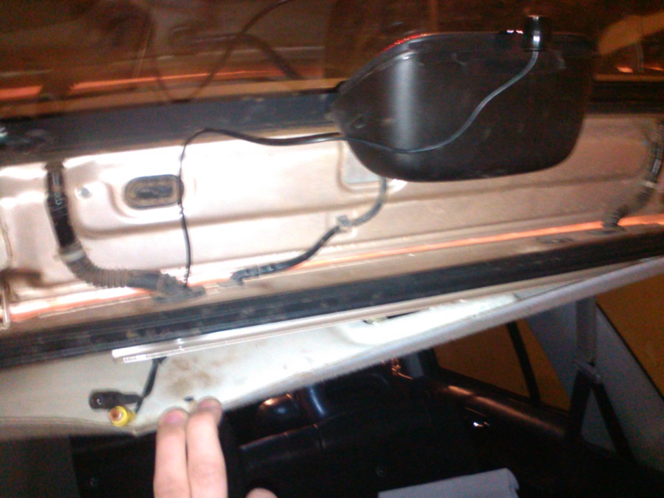 Парктроники с камерой заднего вида на Honda cr-v. — Honda CR-V (RD1/RD2 ...