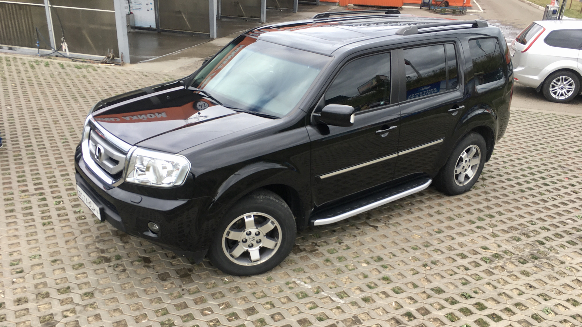 Honda Pilot (2G) 3.5 бензиновый 2008 | - БЕГЕМОТ на DRIVE2