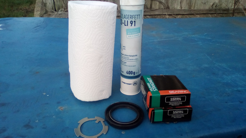 Замена переднего ступичного подшипника — УАЗ Patriot, 2,7 л, 2013 года ...