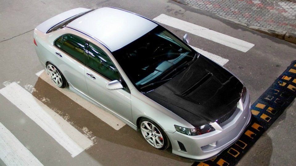 Капот honda accord 7. Honda Accord 7 CL 2003-2009 2.4. SV Tuning капот Accord cl7. Капот vis Racing Accord 7. Хонда Аккорд ЦЛ 7 черная крыша.