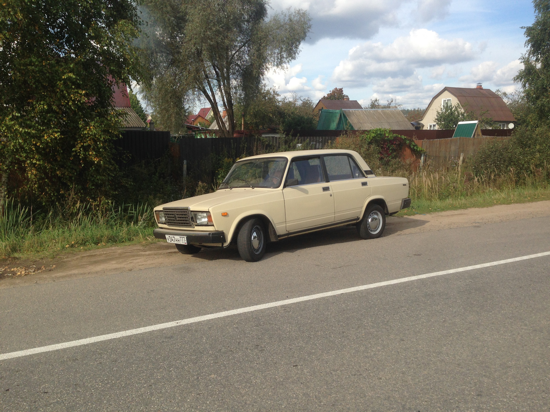 180 градусов на правый борт! Прижаться к обочине! Стоп машина! — Lada 2107,  1,5 л, 1986 года | поломка | DRIVE2