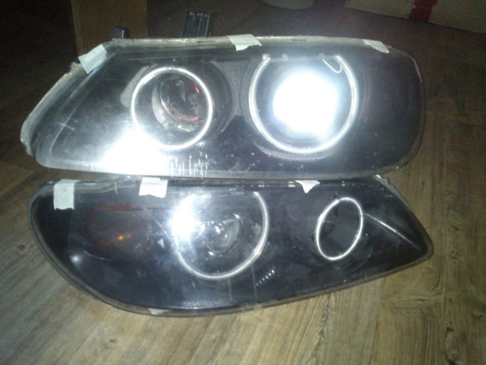 Фары от призрака — Nissan Almera II (N16), 1,5 л, 2005 года | тюнинг ...