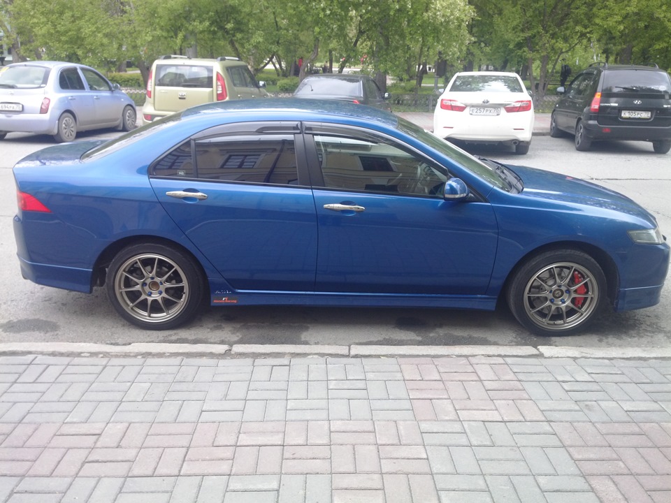 Тормоза Proma и составные диски. Установка — Honda Accord Euro R (CL7 ...