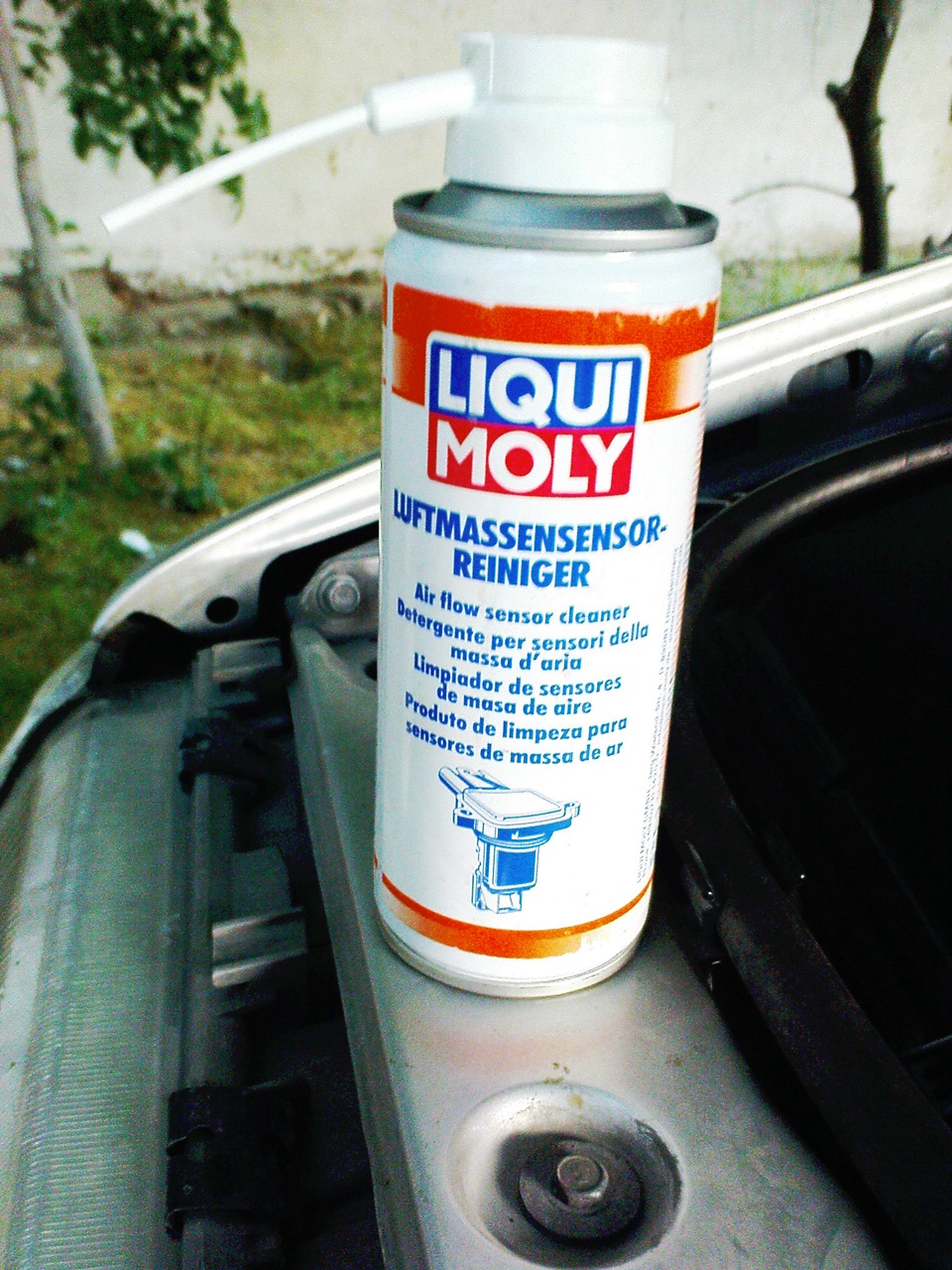 Промывка датчика массового расхода воздуха. — Mercedes-Benz C-class ...