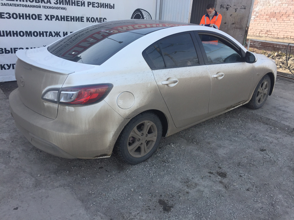 На один шаг ближе к лету — Mazda 3 (2G) BL, 1,6 л, 2010 года | другое ...