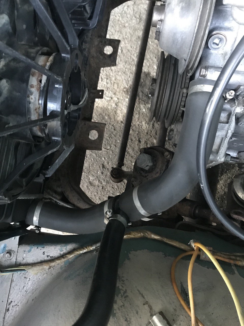 Установка УМЗ 4216 вместо УМЗ 417 — УАЗ 31512, 2,5 л, 1997 года ...