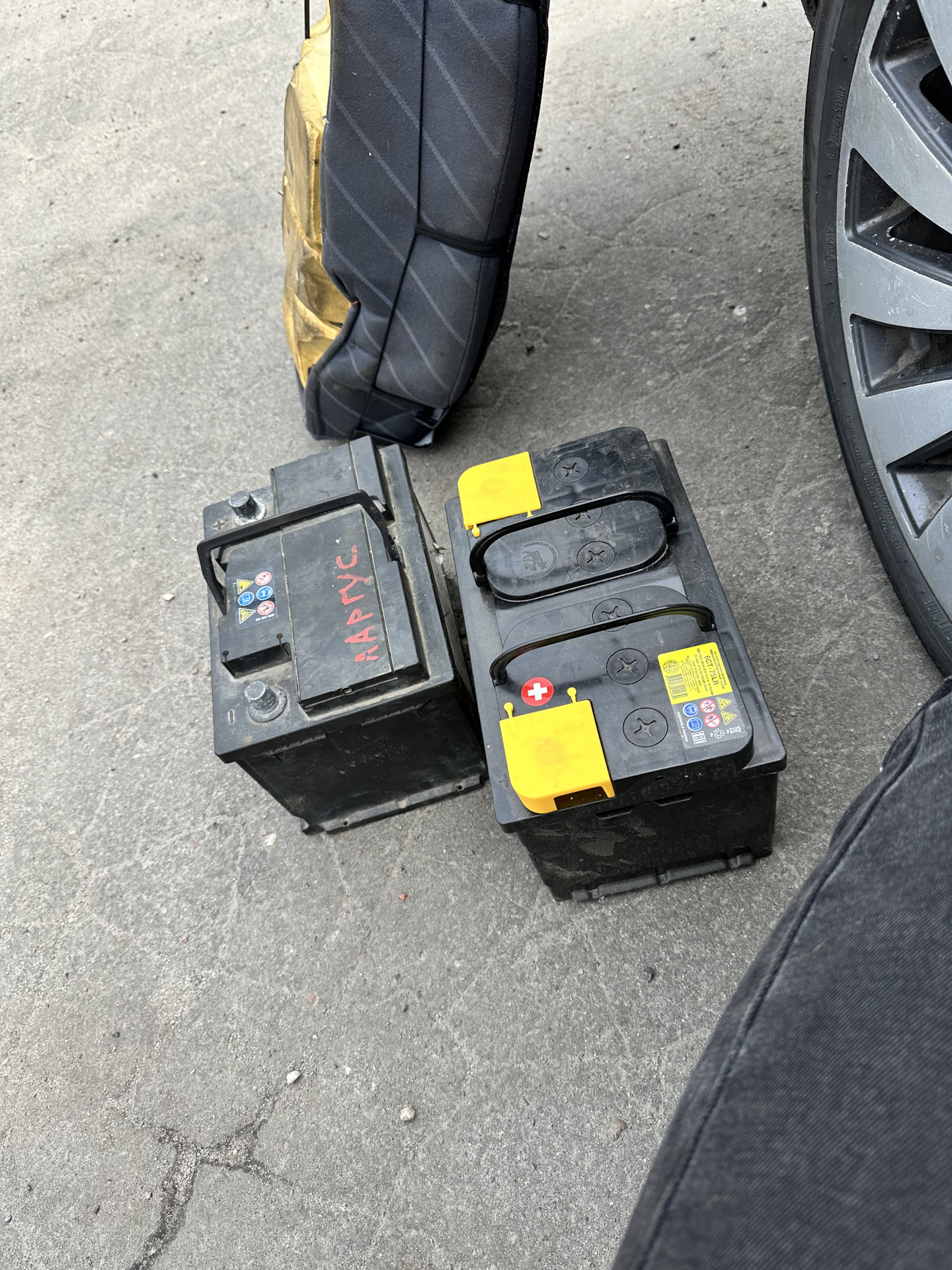 Питание на сабвуфер и АКБ новый — Audi A6 (C4), 2,6 л, 1996 года ...