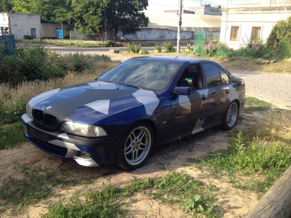 BMW m5 e39 камуфляж