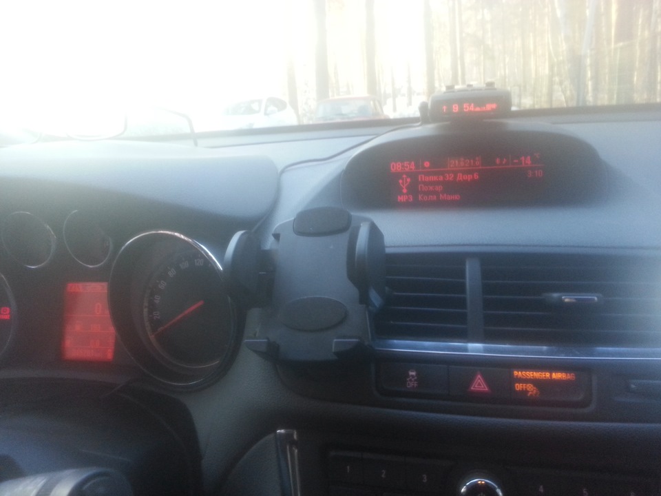 Радар-детектор Sho-Me G-900STR Red — Opel Mokka (1G), 1,8 л, 2013 года ...