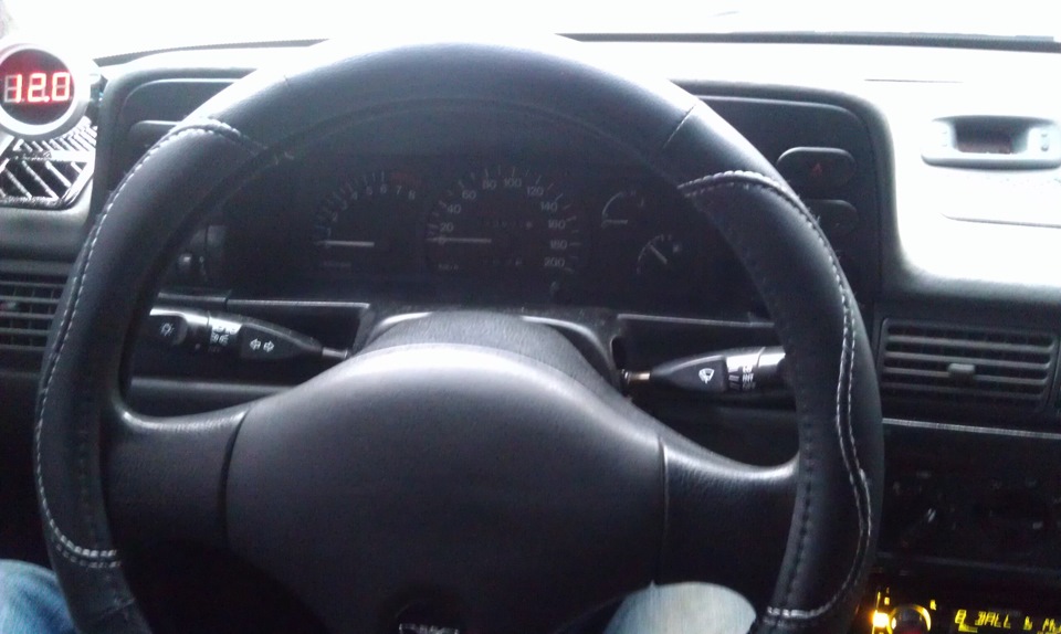 Оплетка руля — Daewoo Nexia (2G), 1,5 л, 2004 года | стайлинг | DRIVE2