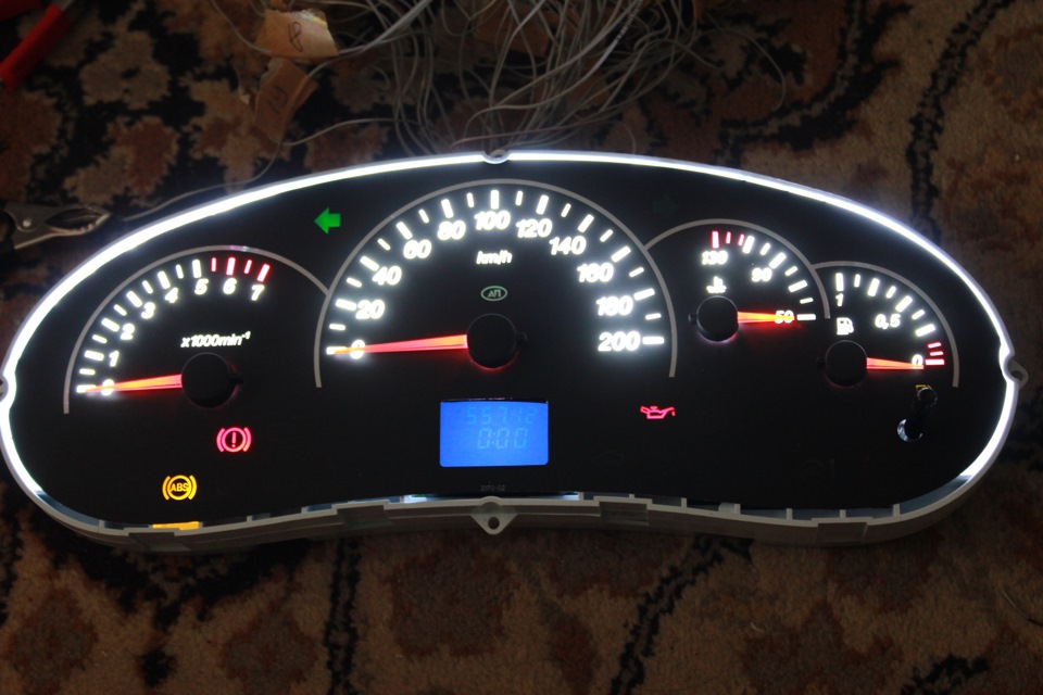 Приборка Приора — LADA 21054, 1,6 л., 2008 года | тюнинг | DRIVE2