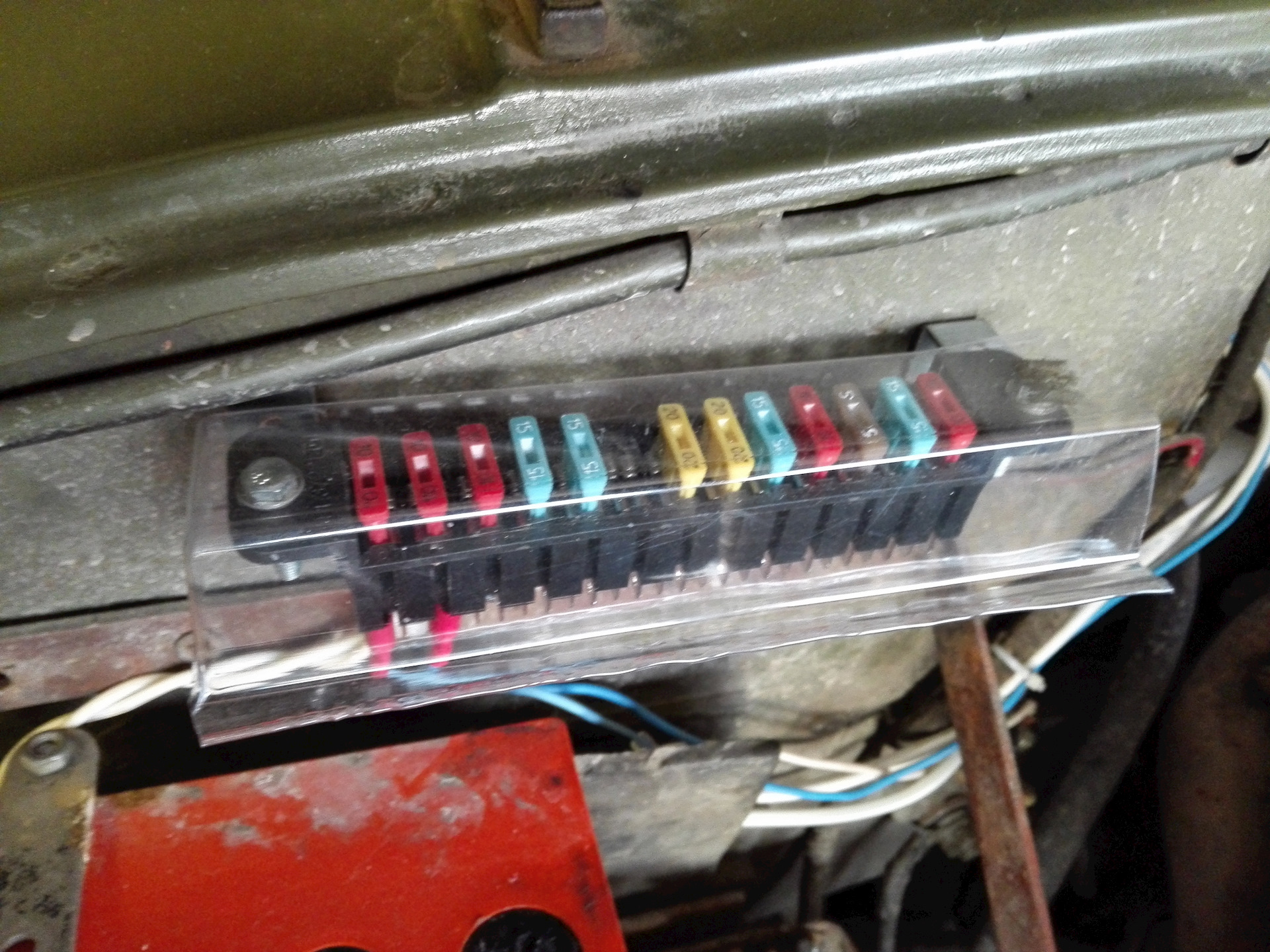 Подключил размыкатель плюса лебёдки и поставил новое зажигание — УАЗ ...