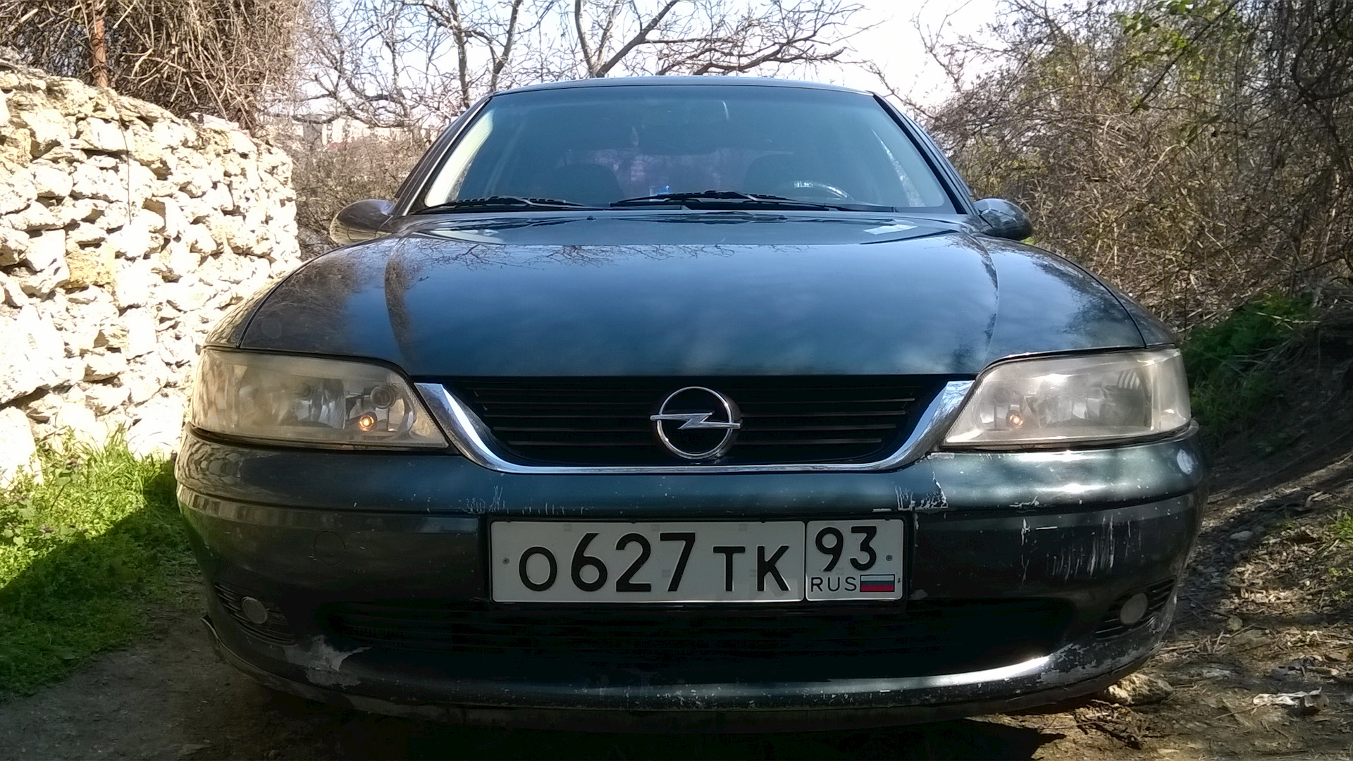 Opel Vectra B 1.6 бензиновый 1999 | зеленый перламутр на DRIVE2