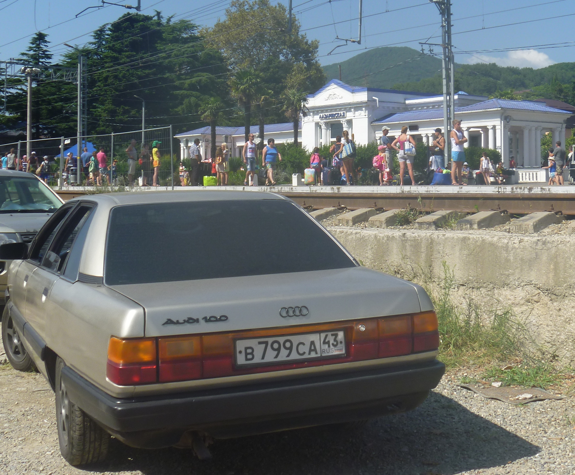 Ауди-100 дорога с юга. Киров — Лазаревское — Киров (часть2) — Audi 100  (C3), 2 л, 1989 года | путешествие | DRIVE2