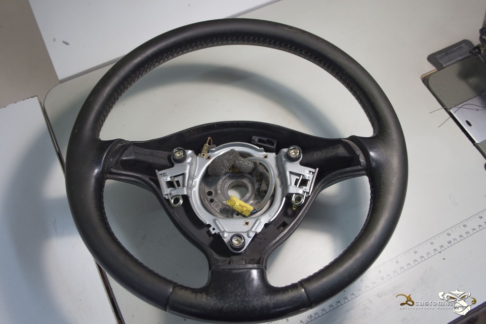 Руль в телячью кожу на VolksWagen Golf — DRIVE2