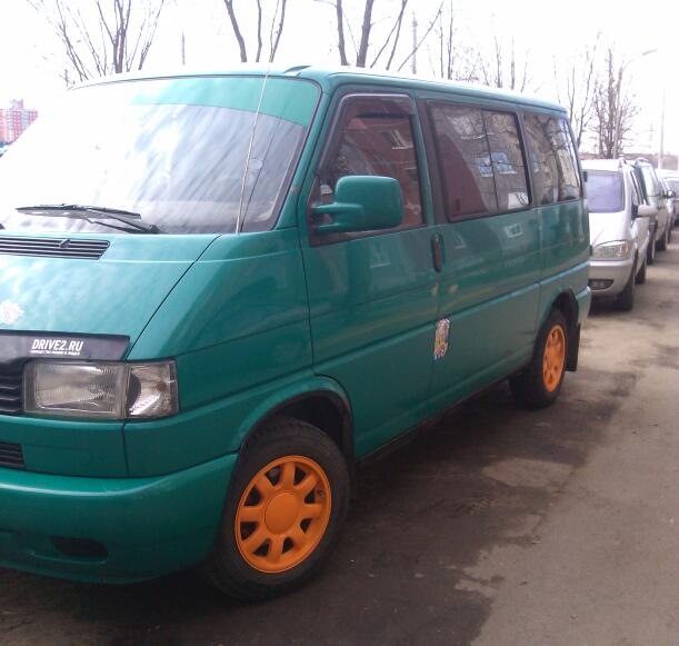 ну переобулся на лето — Volkswagen Transporter T4, 2 л, 1997 года ...