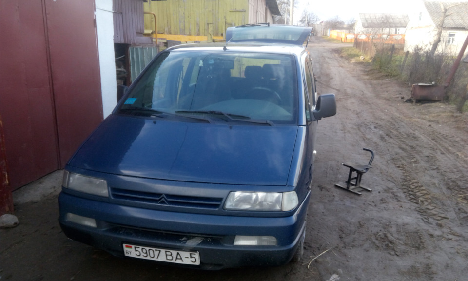 Photo from the logbook Citroen Evasion