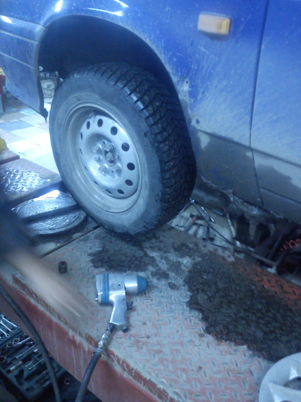 замена подшипника ступицы переднего колеса — DRIVE2