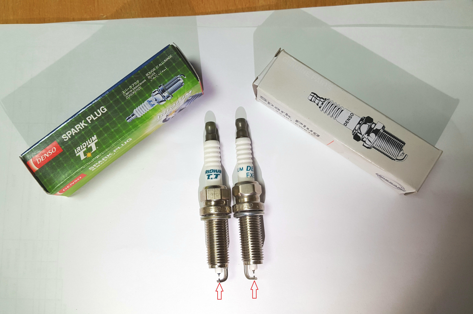 Свеча зажигания 22401-EW61C Контрафакт — DRIVE2