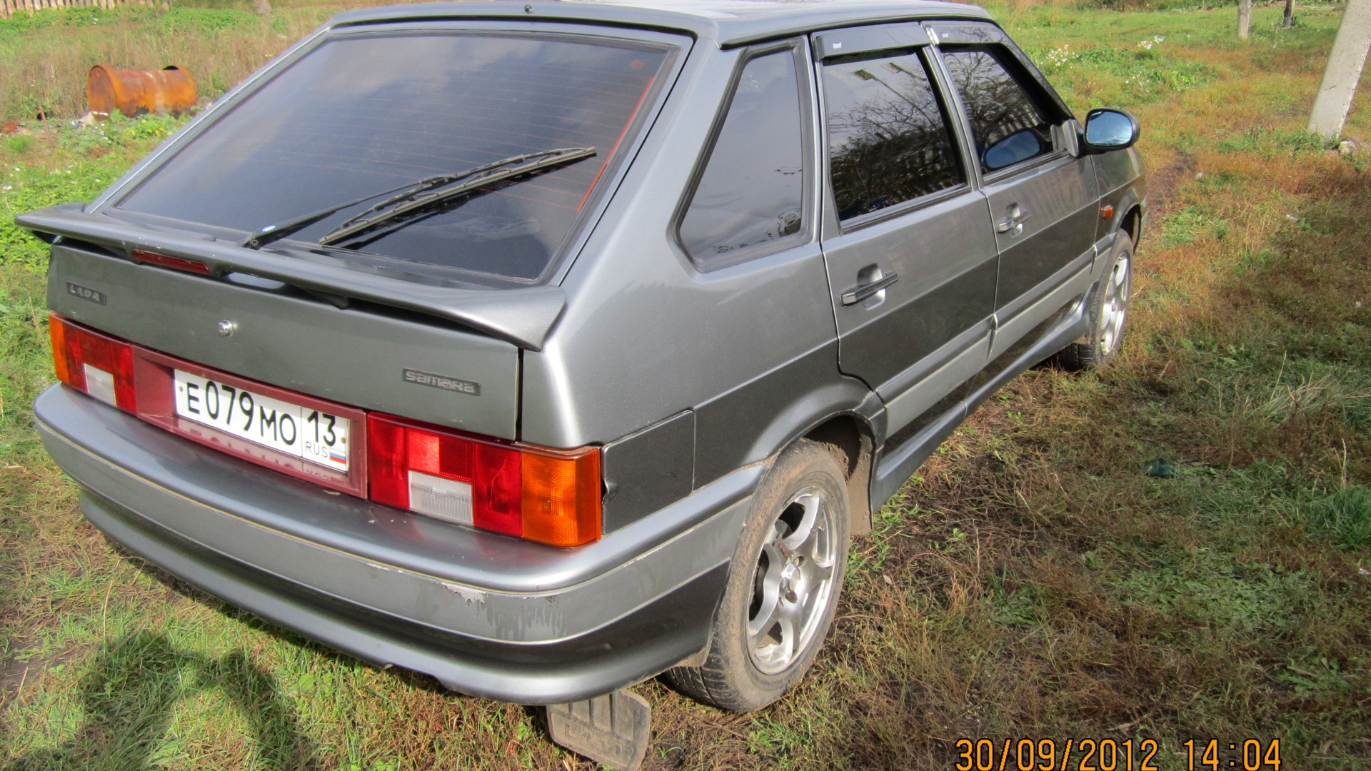 Lada 2114 1.5 бензиновый 2005 | средне серо-зеленый на DRIVE2