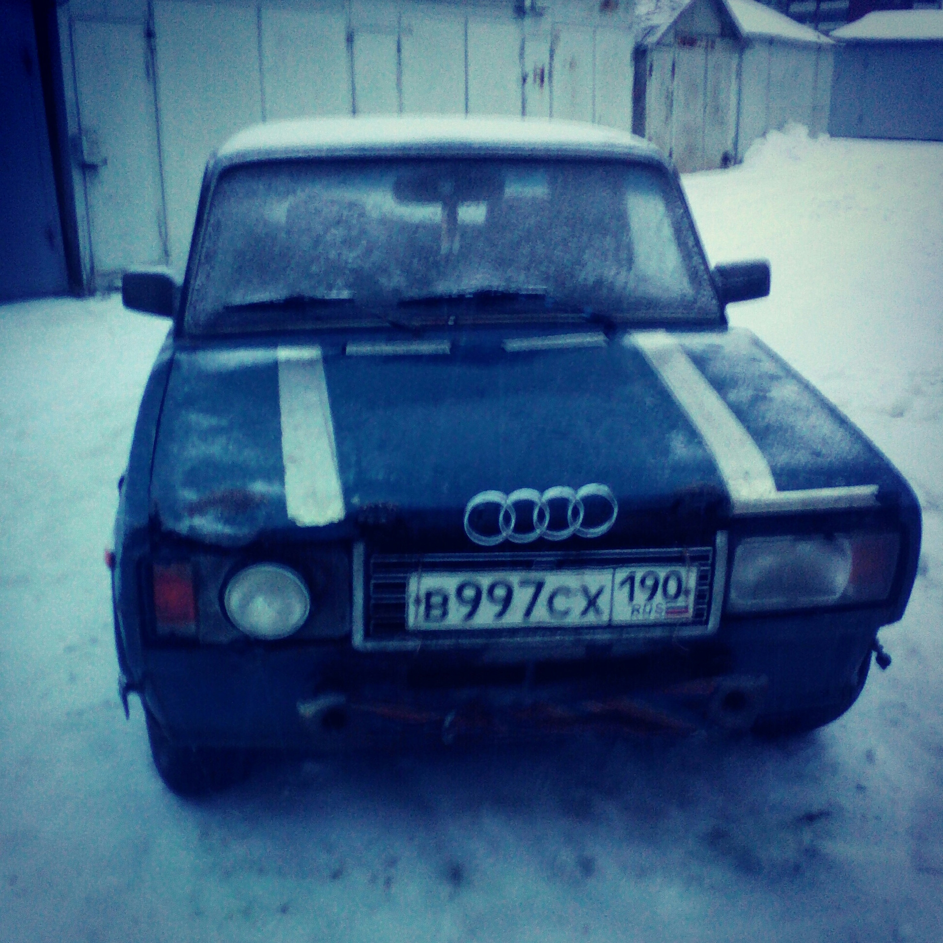 Когда то это был просто жигуль, перерождение в иномарки😁 — Lada 21074 ...