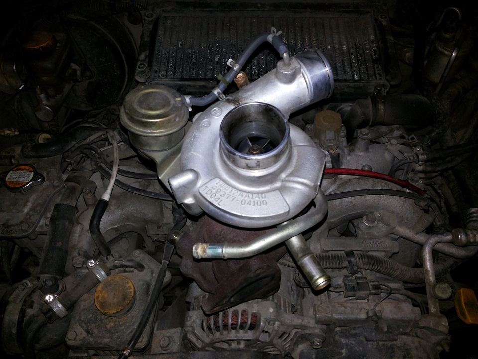 Поменял турбину, Ура! — Subaru Forester (SF), 2 л, 1997 года | своими ...