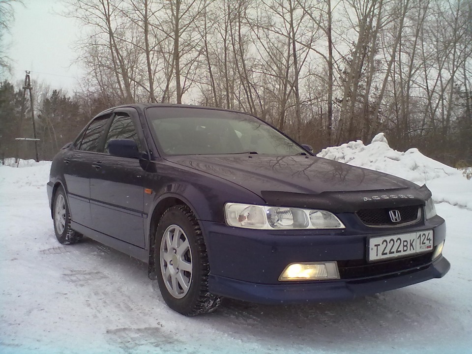 Красноярск — Абакан — Томск — Красноярск. — Honda Accord (6G), 2 л ...